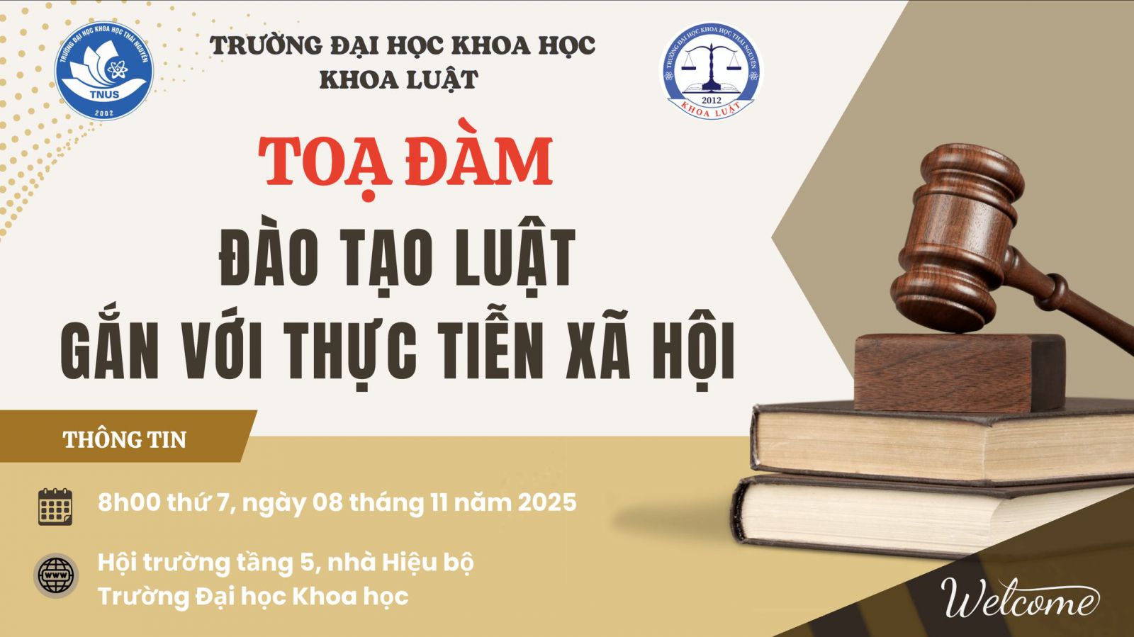 Tọa đàm “Đào tạo Luật gắn với thực tiễn xã hội”